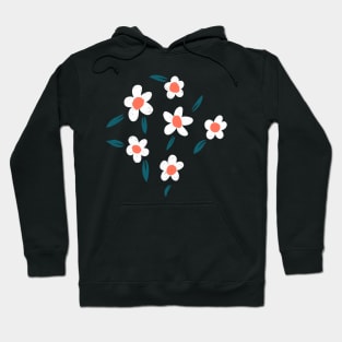 Daisies simple modern daisy pattern Hoodie